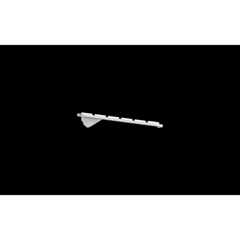 Set tastiera e mouse RAPOO 9310M — tastiera full-size wireless (RF + Bluetooth), bianco, mouse incluso