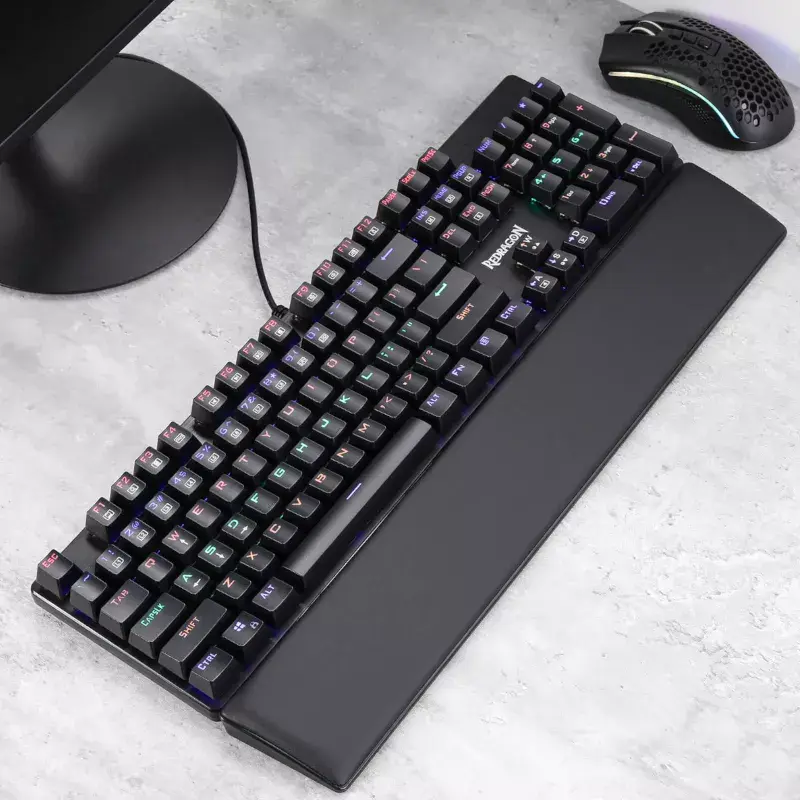 Poggiapolsi REDRAGON METEOR S similpelle memory foam nero