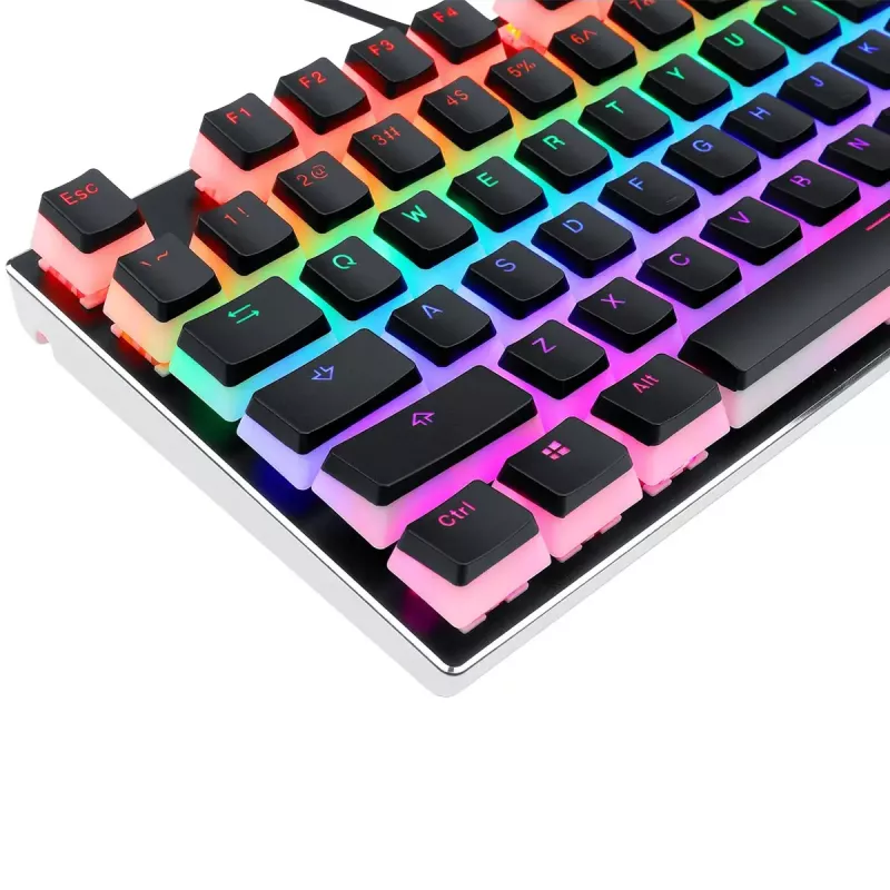 Set di keycap meccanici REDRAGON A130 PBT Doubleshot — nero