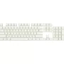 Set di tasti REDRAGON A130 PBT Doubleshot White — tasti di ricambio, materiale PBT, serigrafia Doubleshot