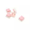 Set di keycap meccanici REDRAGON A130 PBT Doubleshot — keycap rosa, costruzione PBT Doubleshot
