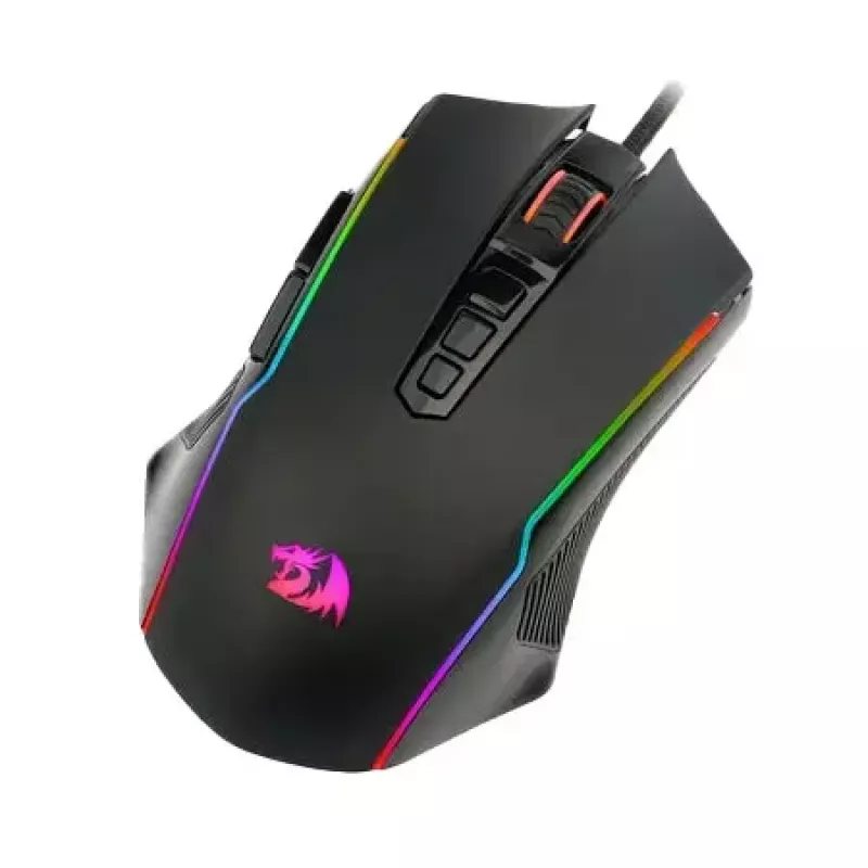 Mouse da gaming REDRAGON M910-K Ranger — USB Type-C con filo, nero, 0,1304 kg