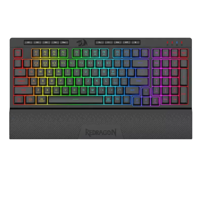Tastiera REDRAGON K515-RGB SHIVA 98 USB nero membrana con filo