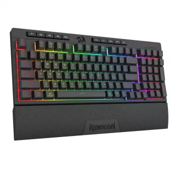 Tastiera REDRAGON K515-RGB SHIVA 98 USB nero membrana con filo