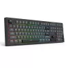 Tastiera REDRAGON K518-RGB-GB Crux USB con filo nero membrana