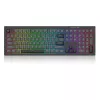 Tastiera REDRAGON K518-RGB-GB Crux USB con filo nero membrana