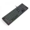 Tastiera REDRAGON K518-RGB-GB Crux USB con filo nero membrana