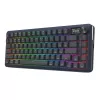 Tastiera meccanica REDRAGON K708-RGB-PRO con USB, RF Wireless e Bluetooth, cavo 1,5 m, nero, 0,76 kg