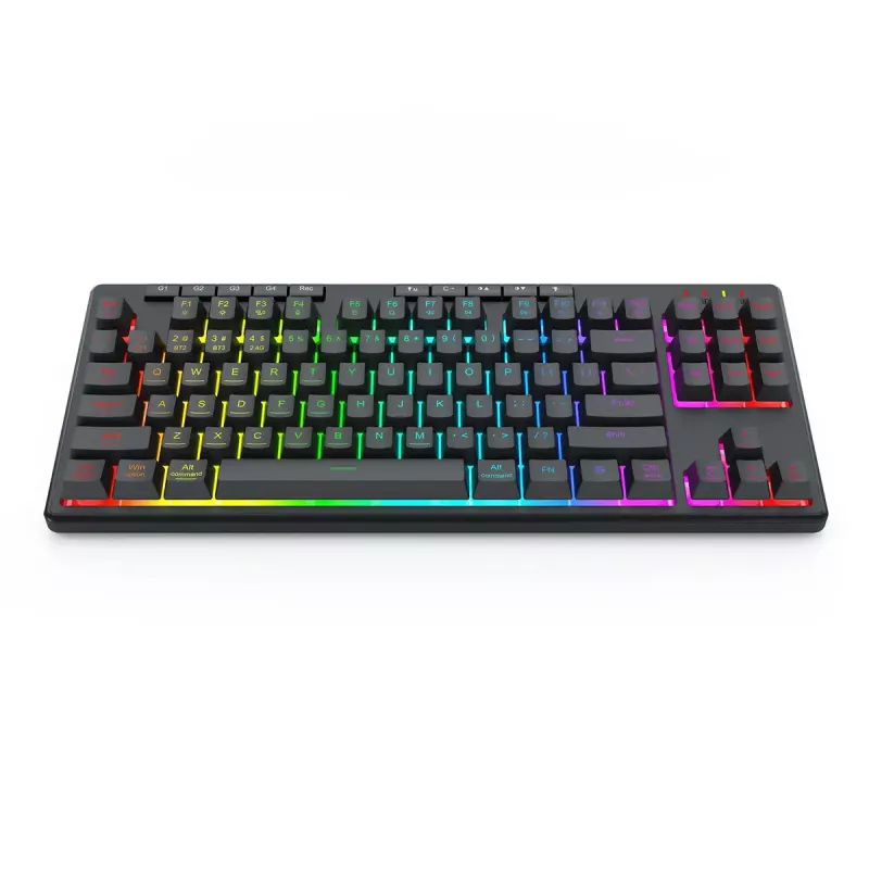 REDRAGON K516RGB-PRO SHIVA PRO 87 tastiera USB RF Wireless Bluetooth nero