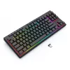 REDRAGON K516RGB-PRO SHIVA PRO 87 tastiera USB RF Wireless Bluetooth nero