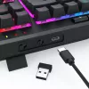 REDRAGON K516RGB-PRO SHIVA PRO 87 tastiera USB RF Wireless Bluetooth nero