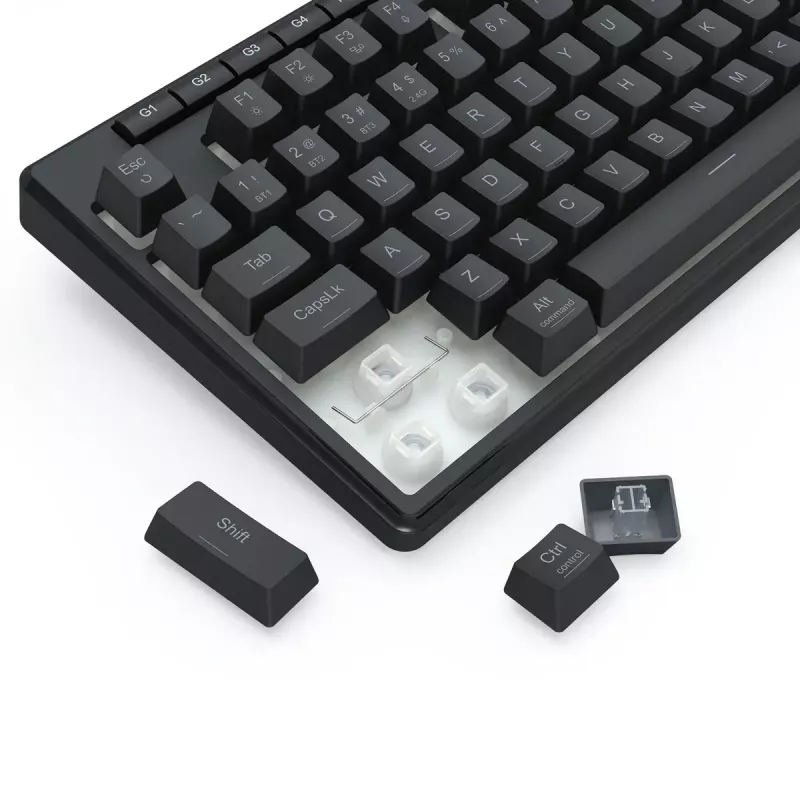 REDRAGON K516RGB-PRO SHIVA PRO 87 tastiera USB RF Wireless Bluetooth nero