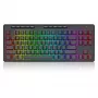 REDRAGON K516RGB-PRO SHIVA PRO 87 tastiera USB RF Wireless Bluetooth nero