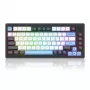 Tastiera REDRAGON K732WLB-RGB-PRO URANUS PRO — 65% meccanica, USB + RF Wireless + Bluetooth, QWERTY, layout inglese, cavo 1,5 m, nero/bianco