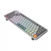 Tastiera meccanica REDRAGON K652GG-RGB-PRO con filo wireless Bluetooth grigio