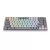 Tastiera meccanica REDRAGON K652GG-RGB-PRO con filo wireless Bluetooth grigio