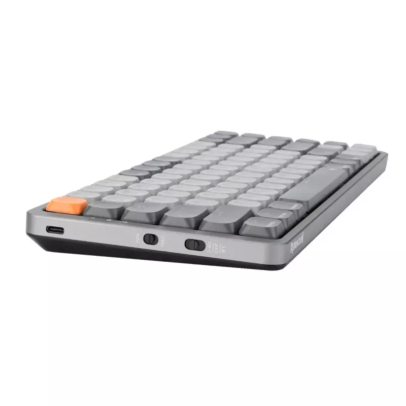 Tastiera meccanica REDRAGON K652GG-RGB-PRO con filo wireless Bluetooth grigio
