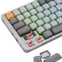 Tastiera meccanica REDRAGON K652GG-RGB-PRO con filo wireless Bluetooth grigio