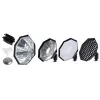 Kit Godox AD-S7 accessorio flash per studio fotografico 48 cm nero argento bianco