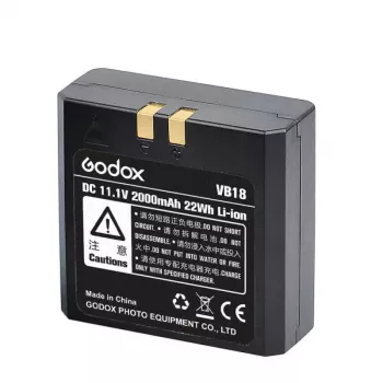 Batteria Godox VB-18 ricaricabile agli ioni di litio 1800mAh