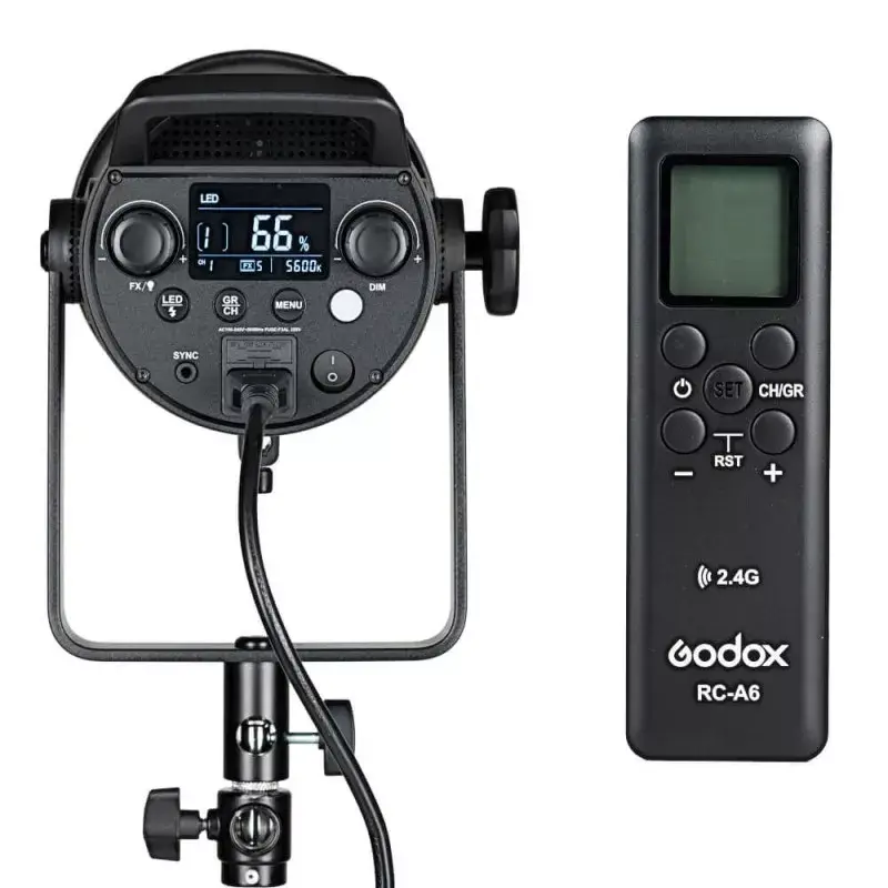 Godox FV200 flash per studio fotografico 1/8000 s nero