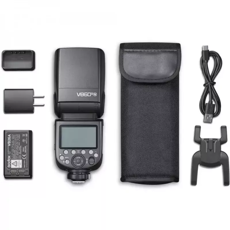 Flash slave Godox Ving V860III nero tempo di riciclo 1,5 s 530 g
