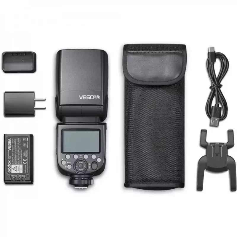 Godox Ving V860III TTL Li-Ion flash nero per Olympus Panasonic riciclo 1,5 s