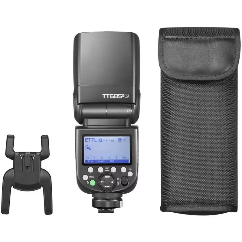 Flash per camcorder Godox TT685 II nero tempo di riciclo 20000 s batteria AA