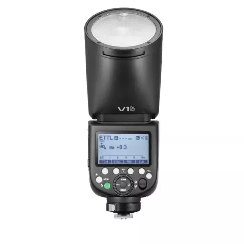 Flash per camcorder Godox V1Pro nero tempo di ricarica 1,5 s