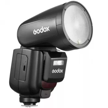Flash per camcorder Godox V1Pro nero tempo di ricarica 1,5 s