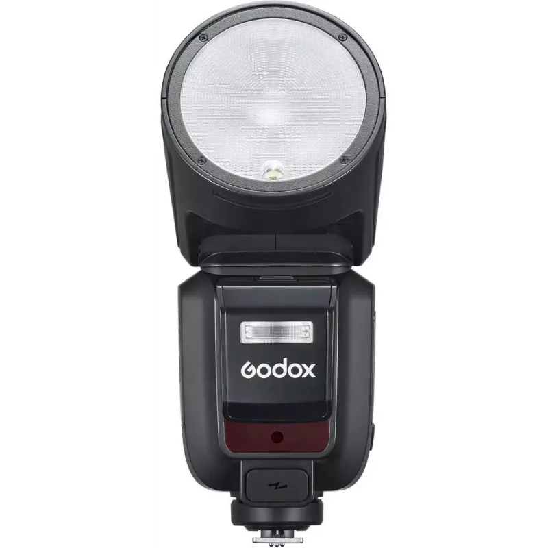 Flash Godox V100-F per Fujifilm — flash on-camera portatile agli ioni di litio