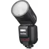 Flash Godox V100-F per Fujifilm — flash on-camera portatile agli ioni di litio