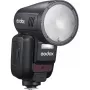Flash Godox V100-F per Fujifilm — flash on-camera portatile agli ioni di litio