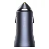 Caricabatterie auto Baseus TZCCJD-0G 40W grigio scuro — alimentatore USB per auto, uscita 40W