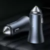 Caricabatterie auto Baseus TZCCJD-0G 40W grigio scuro — alimentatore USB per auto, uscita 40W