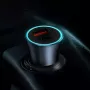 Caricabatterie auto Baseus TZCCJD-0G 40W grigio scuro — alimentatore USB per auto, uscita 40W