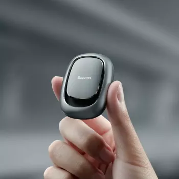 Gancio poggiatesta Baseus Beetle ACGGJK-0G grigio scuro — gancio per poggiatesta auto, design compatto e resistente