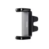 Supporto attivo Baseus Steel Cannon per cellulare nero argento