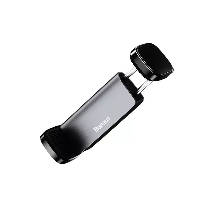 Supporto attivo Baseus Steel Cannon per cellulare nero argento