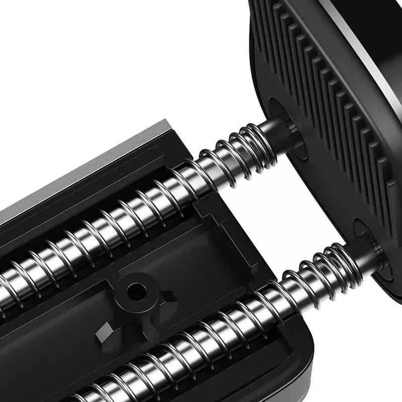 Supporto attivo Baseus Steel Cannon per cellulare nero argento