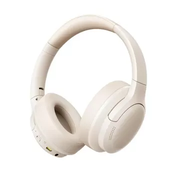 Cuffie Bluetooth 6.0 wireless Baseus Bass BH1 Lite — bianco