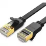 Cavo Ethernet UGREEN NW106 Cat.7 STP RJ45 piatto 3 m (nero)