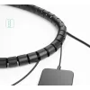 Organizzatore per cavi UGREEN spirale nero — avvolgicavo a spirale, 1 pezzo
