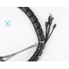 Organizzatore per cavi UGREEN spirale nero — avvolgicavo a spirale, 1 pezzo