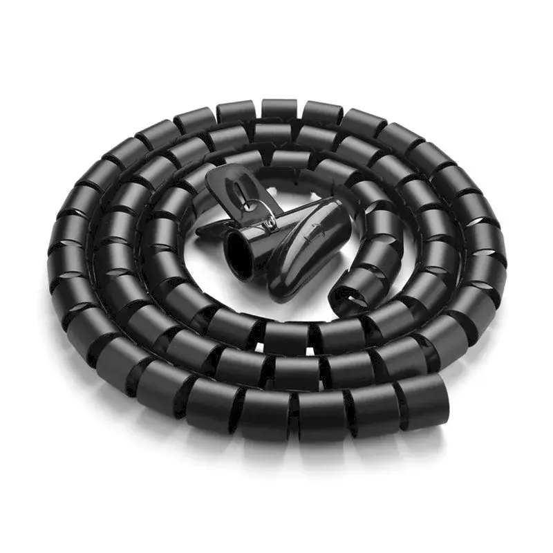 Organizzatore per cavi UGREEN spirale nero — avvolgicavo a spirale, 1 pezzo