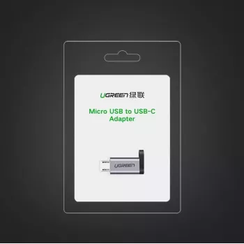 UGREEN adattatore da USB-C a micro USB, grigio