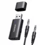 Adattatore audio Bluetooth UGREEN UGR1207BLK Bluetooth 5.1 con uscita AUX da 3,5 mm