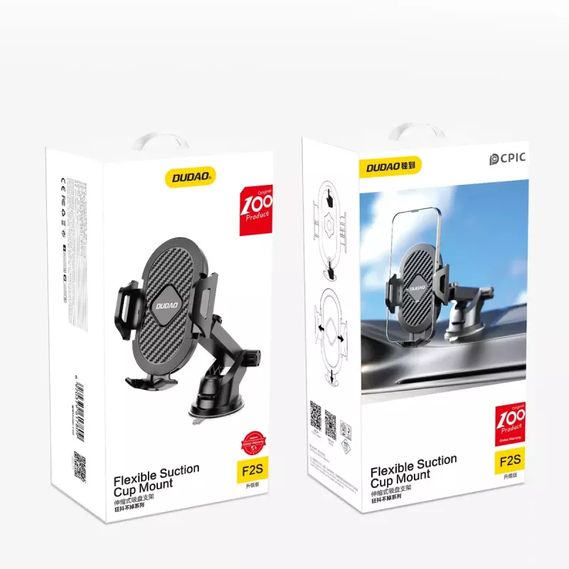 Supporto passivo DUDAO F2S upgrade per cellulare smartphone nero