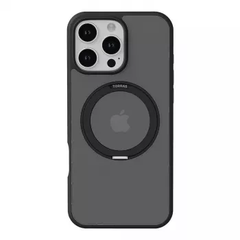 Custodia per cellulare Torras Pro Series per iPhone 16 Pro, nero, modello X00FX1911