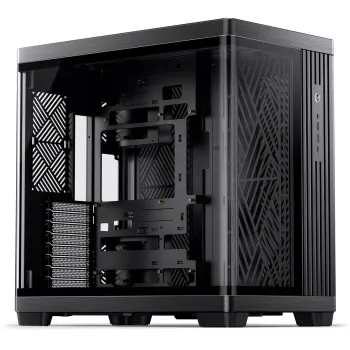 Case PC Jonsbo TK-4 Midi-Tower ATX con pannello laterale in vetro temperato, nero